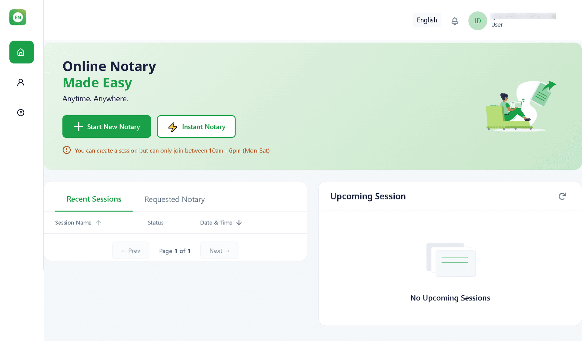 User Dashboard